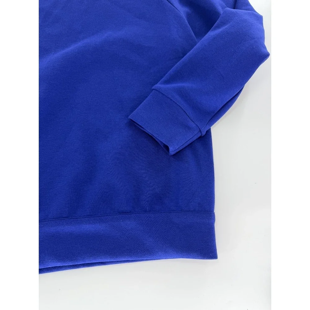 Nike 24.7 ImpossiblySoft Crewneck Sweatshirt‎ Blue HQ6964-455 Men's Small S NWT